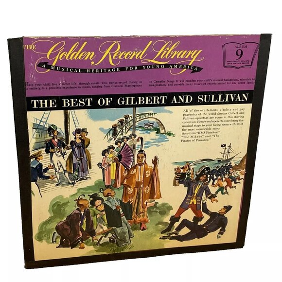 A Musical Heritage For Young America--The Best Of Gilbert And Sullivan Album 9 - Picture 1 of 10